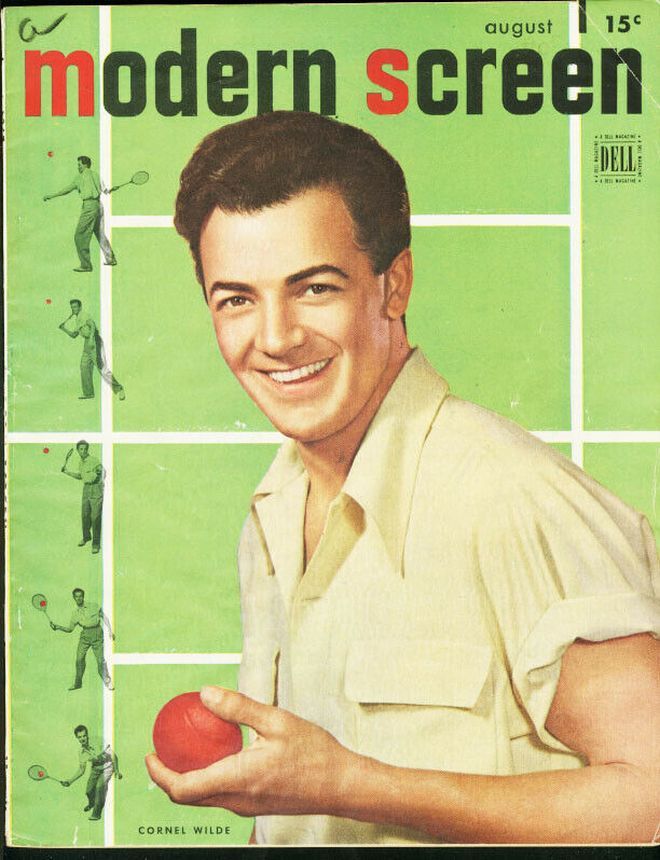 MODERN SCREEN magazine cover Issue 201 August 1947